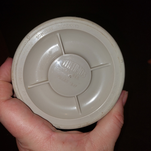 Vintage Thermos 13 inch Orange Complete 24F Vacuum EUC 32 oz - Picture 6 of 10